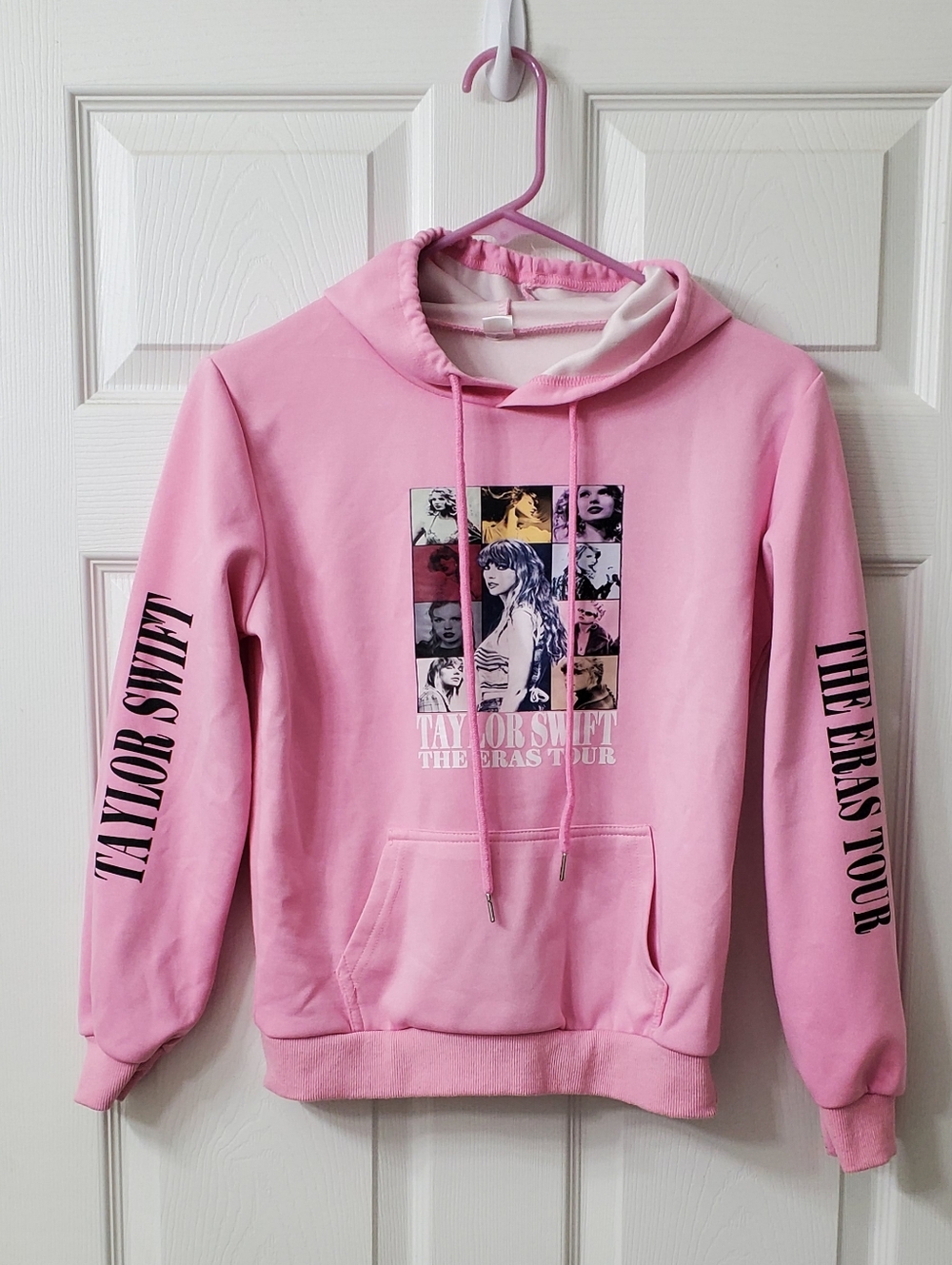 Taylor Swift Pink ERAS TOUR Pullover Hoodie
